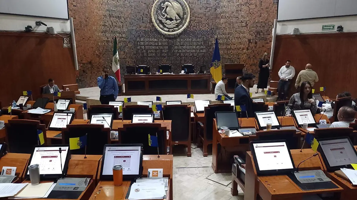 Sesión Congreso de Jalisco